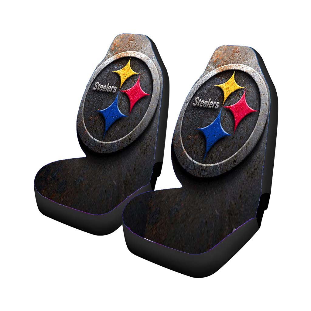 steelers logo Car Seat Covers
