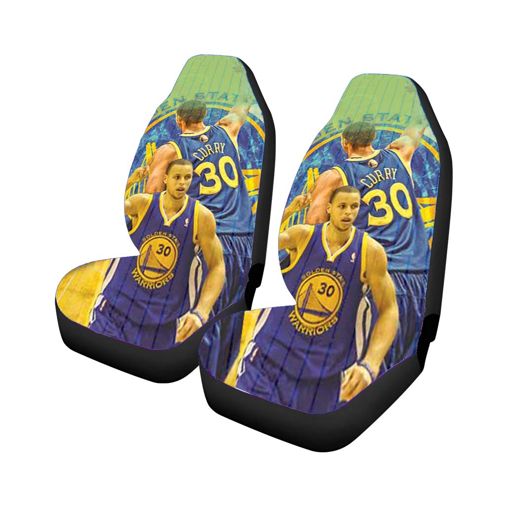 stephen curry pinstripes overlap Car Seat Covers