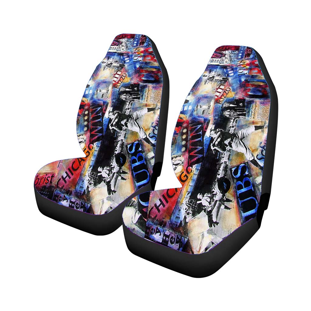 story of chicago cubs Car Seat Covers