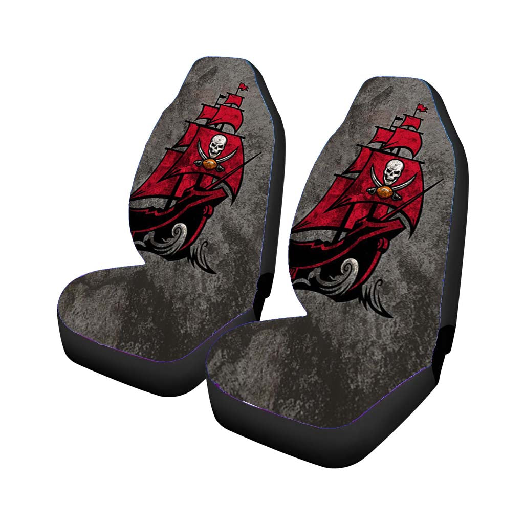 tampa bay buccaneers logo 2 Car Seat Covers