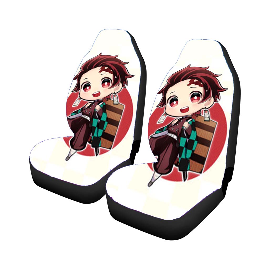 tanjiro kamado chibi Car Seat Covers