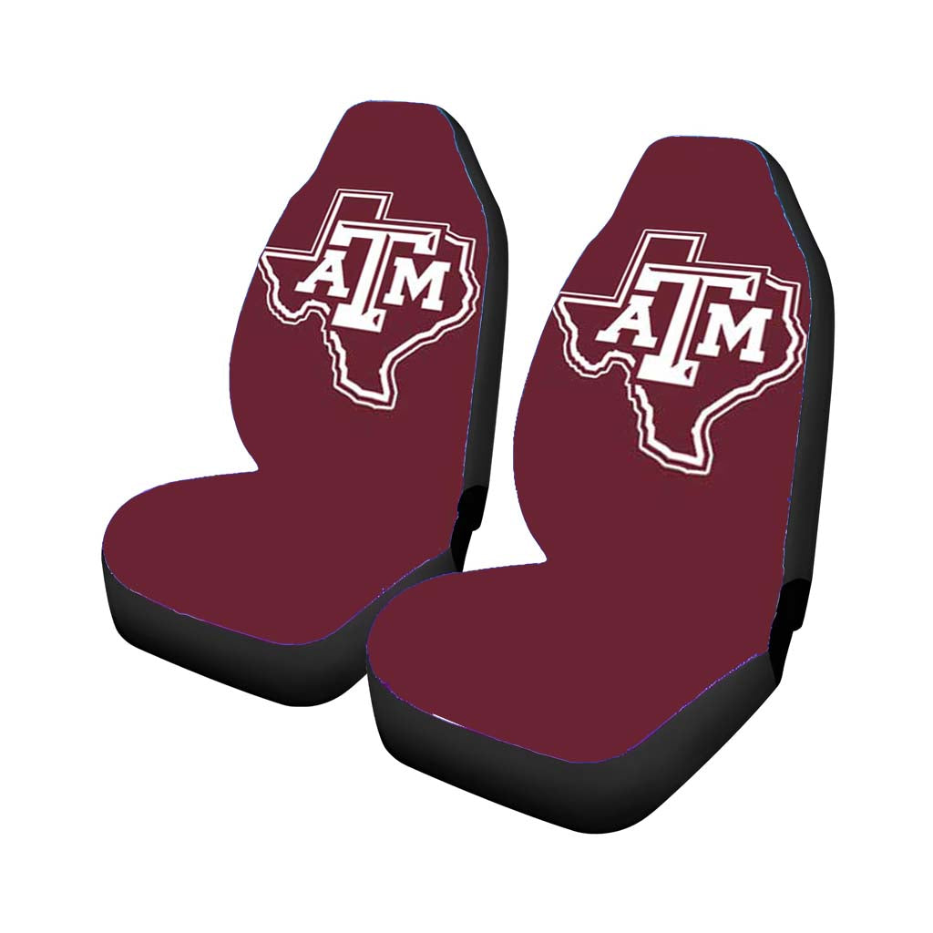 texas a m texas logo Car Seat Covers