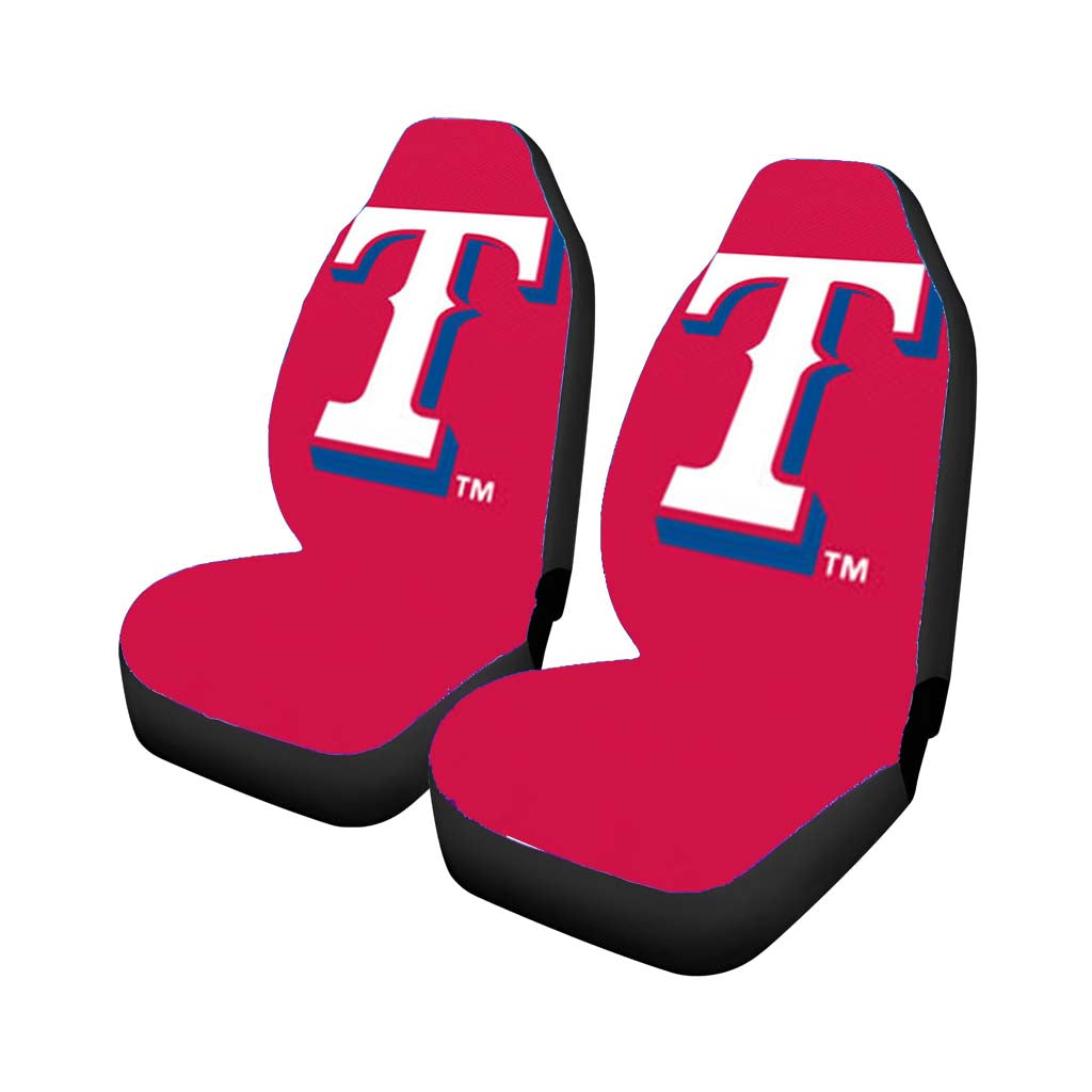 texas rangers red Car Seat Covers