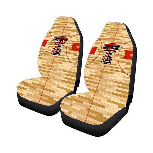 Texas Tech Red Raiders Basketball Team Court Car Seat Covers