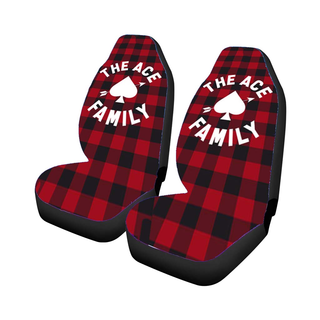 the ace family logo Car Seat Covers