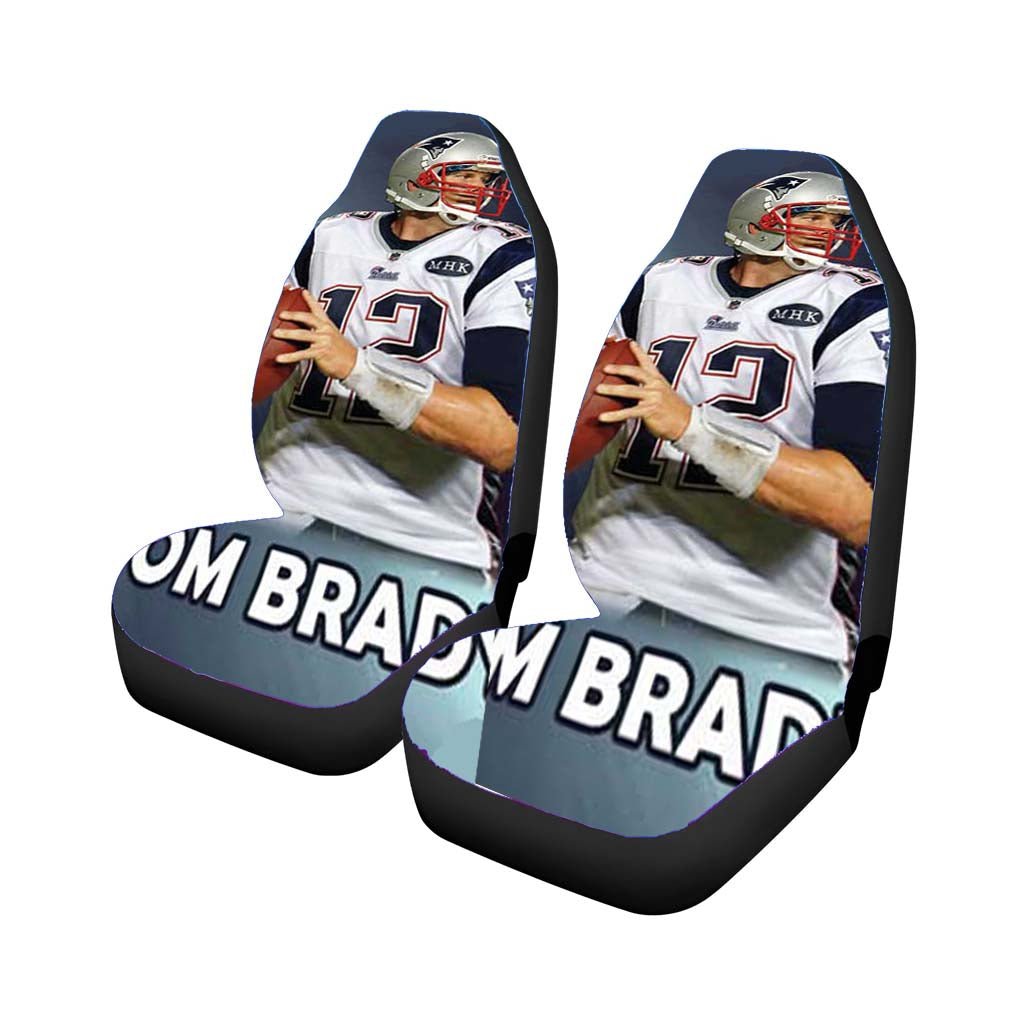tom brady wallpaper Car Seat Covers