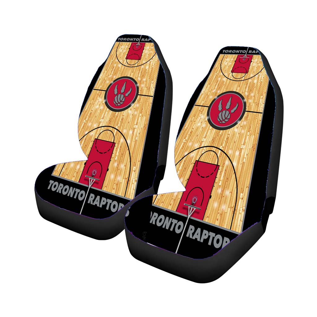 toronto raptors court wallpaper Car Seat Covers