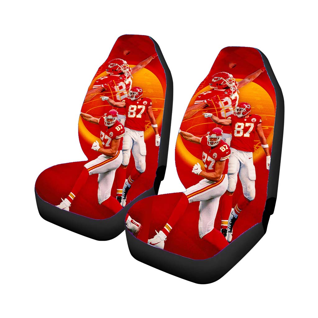 travis kalce kansas city chiefs Car Seat Covers