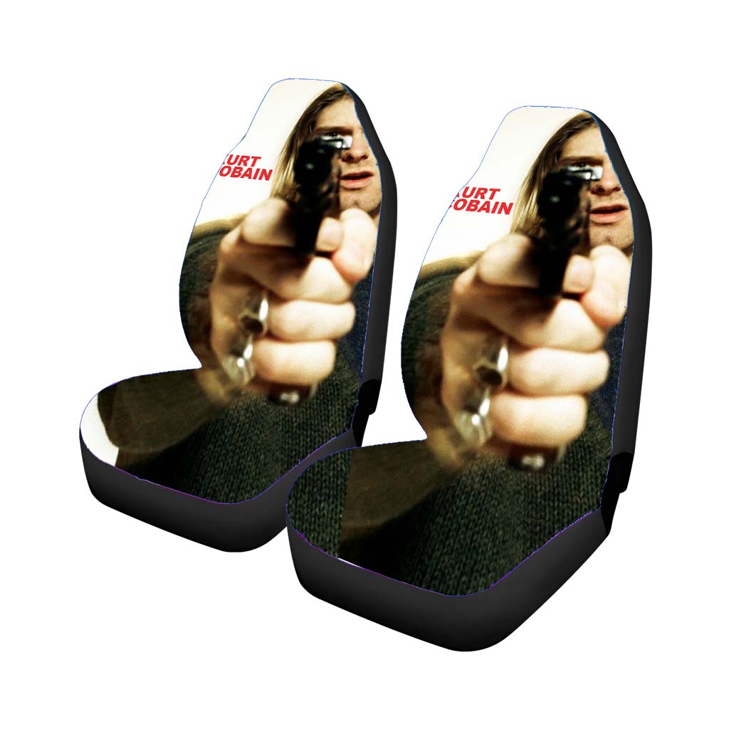 tribute to legend grunge kurt cobain Car Seat Covers
