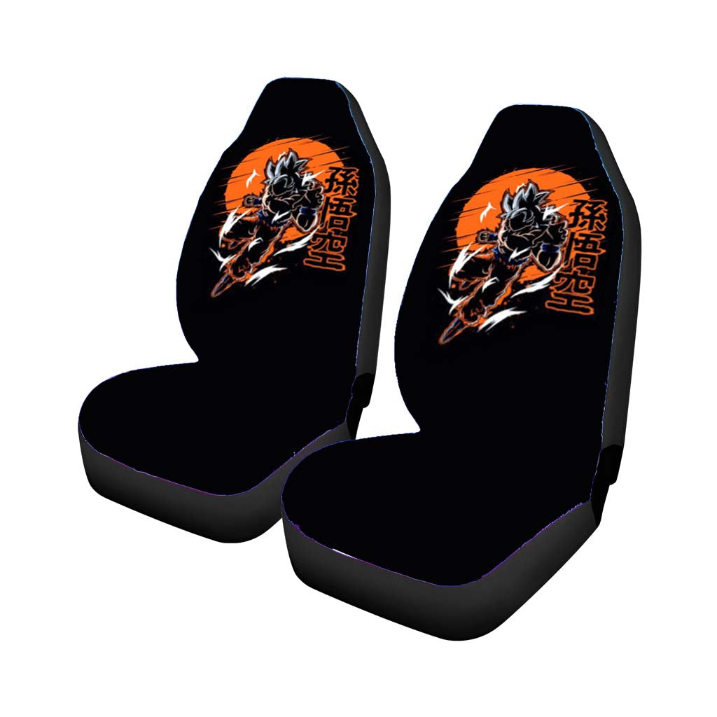 ultra instinct goku dragon ball Car Seat Covers