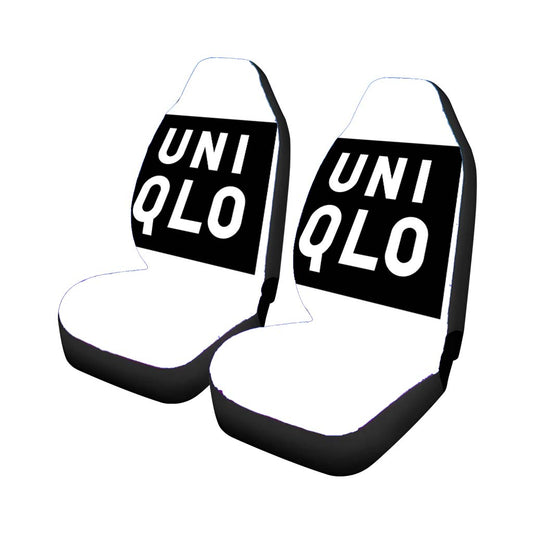 Uniqlo Logo Black Car Seat Covers