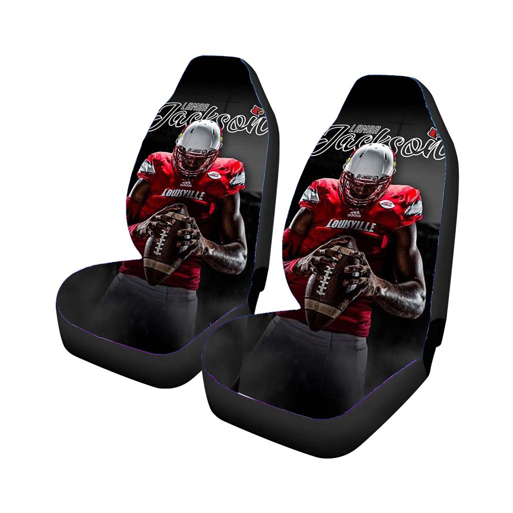 university of louisville lamar jackson Car Seat Covers