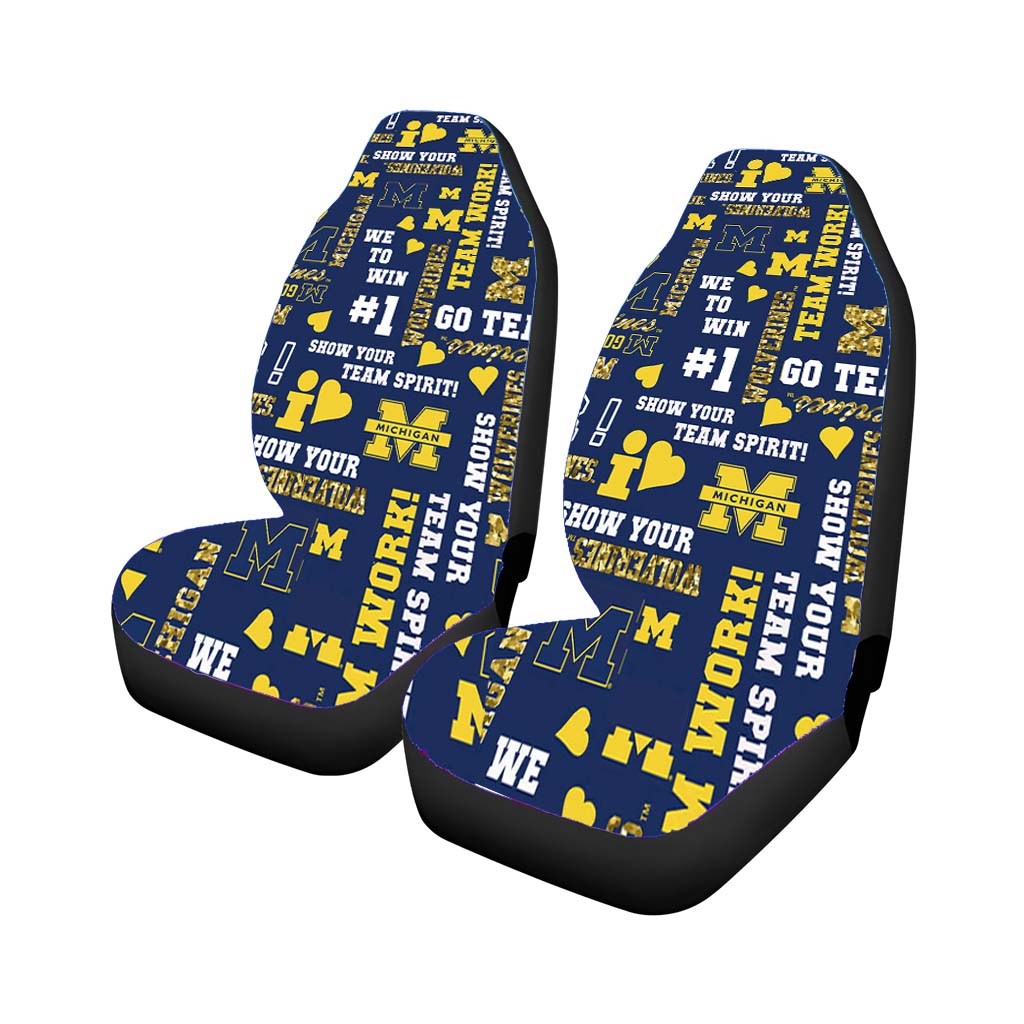 university of michigan medical school logo Car Seat Covers