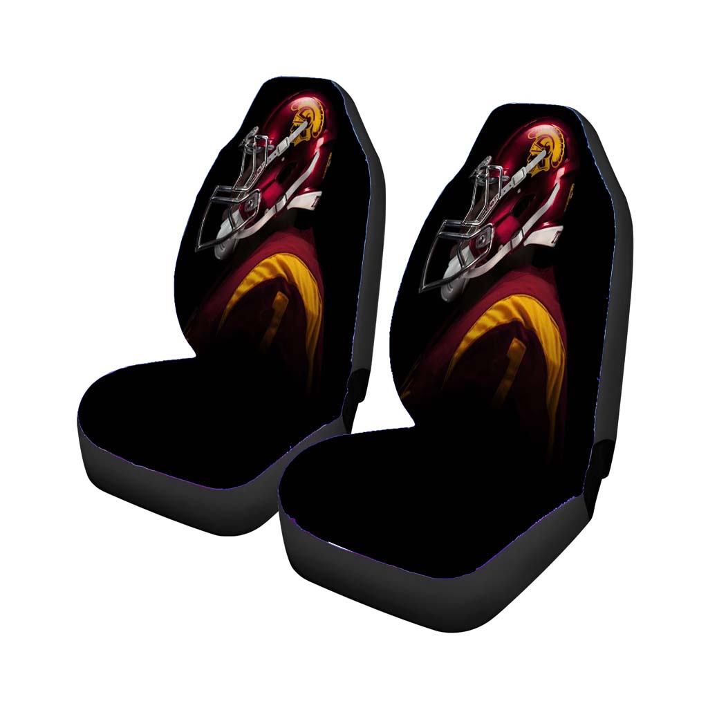 usc trojans logo 2 Car Seat Covers