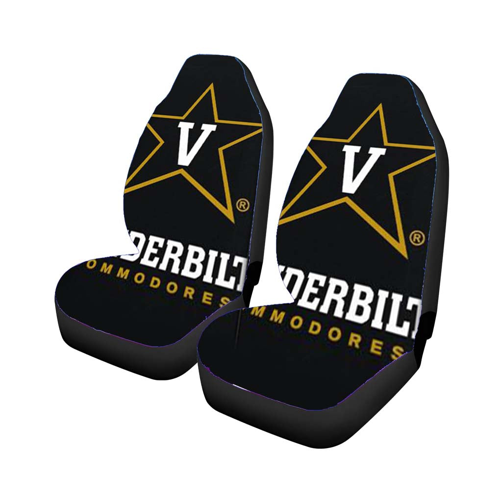 vanderbilt commodores logo Car Seat Covers