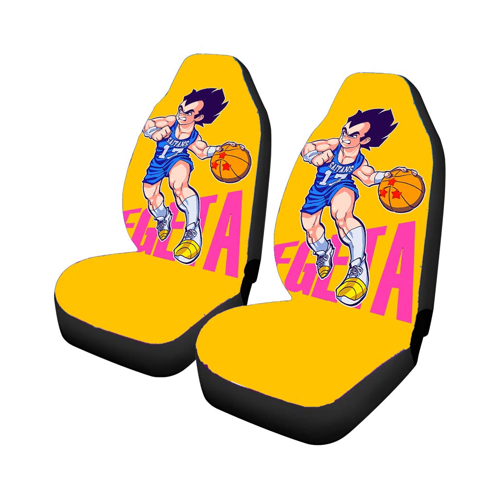 vegeta nba basket Car Seat Covers