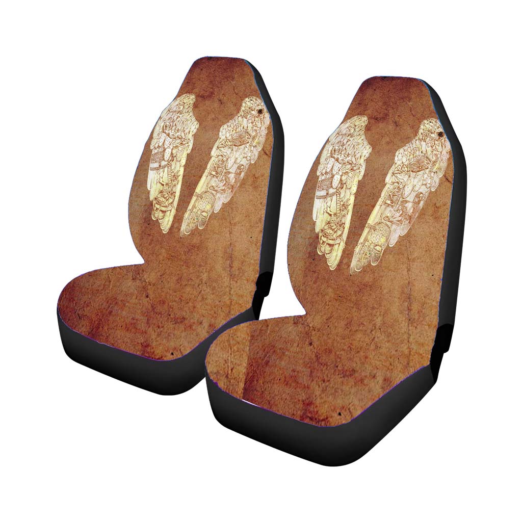 vintage wings coldplay logo Car Seat Covers