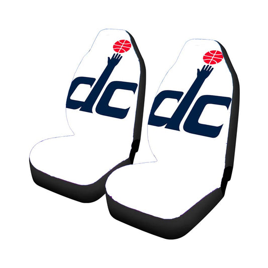 Washington Wizards Dc White Car Seat Covers