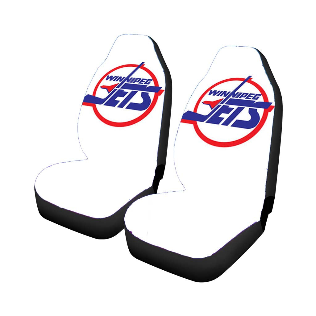 winnipeg jets art Car Seat Covers