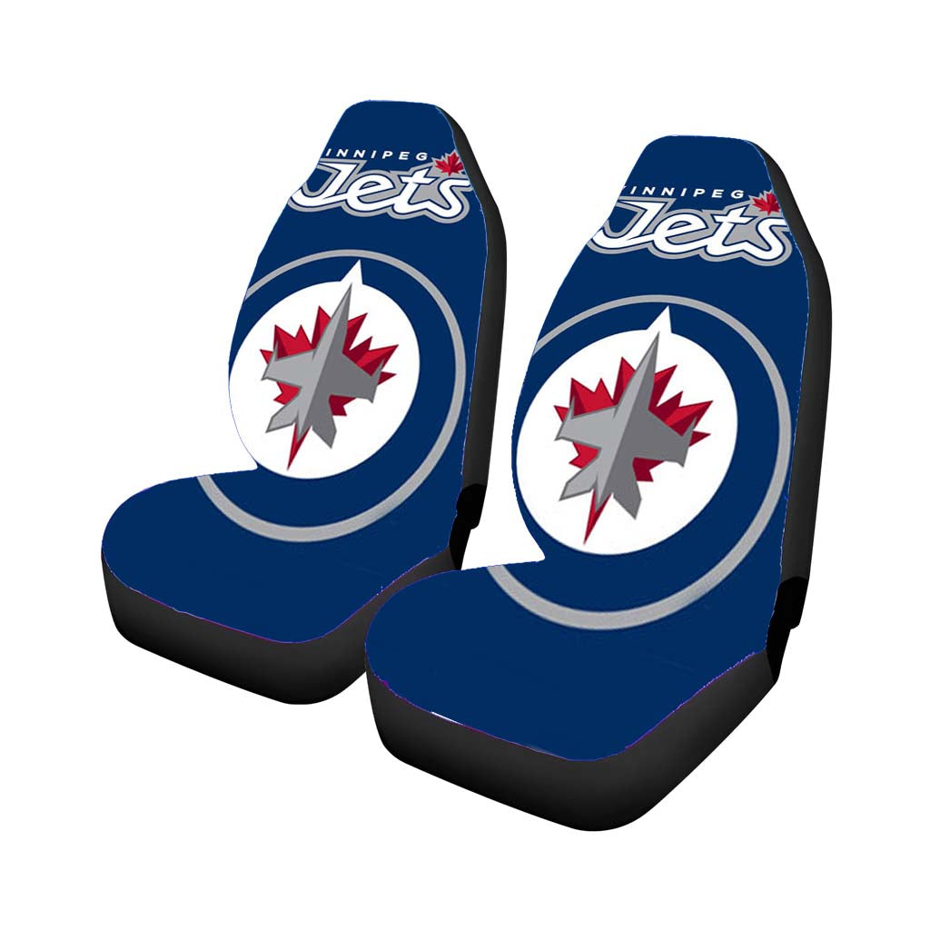 winnipeg jets poster Car Seat Covers