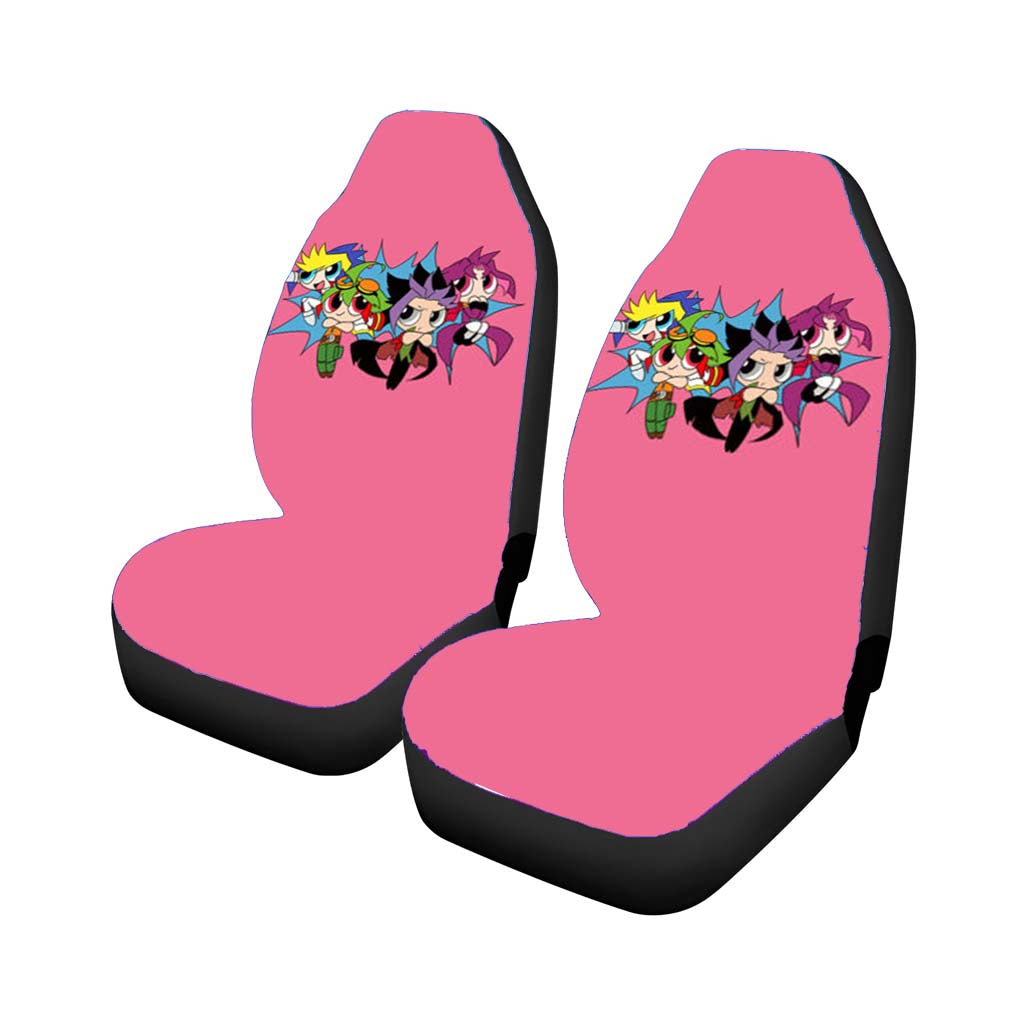 yu gi oh las characters Car Seat Covers
