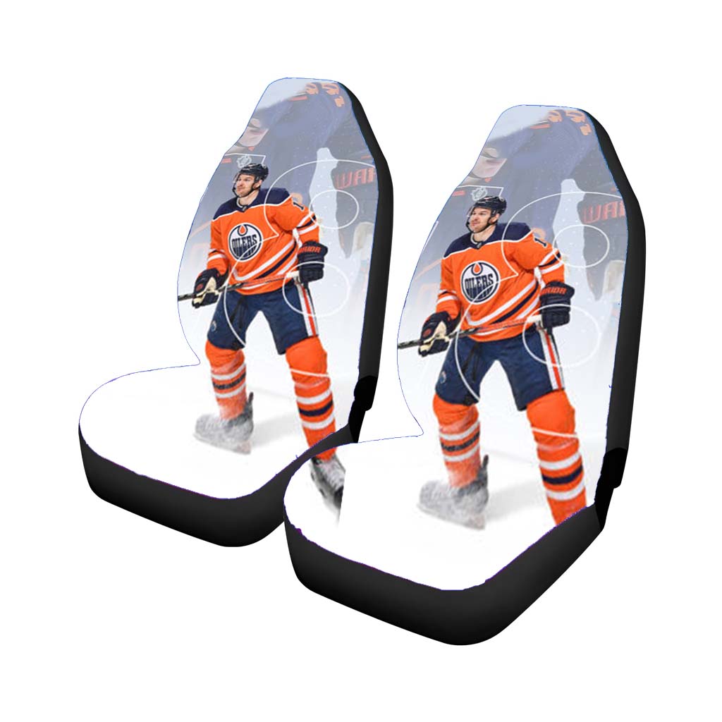 zach hyman edmonton oilers Car Seat Covers