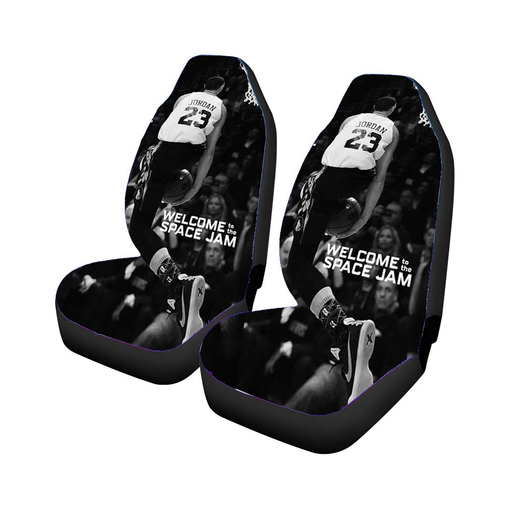zach lavine space jam dunk Car Seat Covers