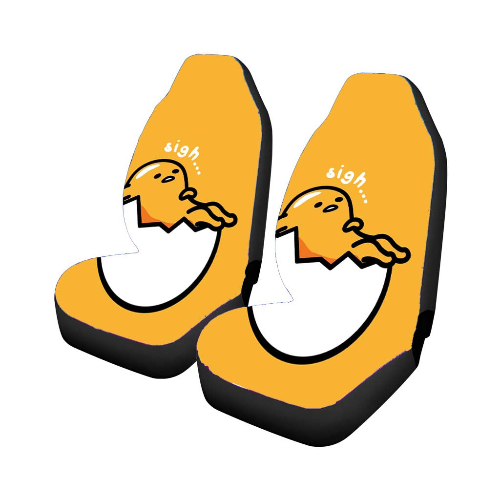 Gudetama Sigh Lazy Egg Car Seat Covers