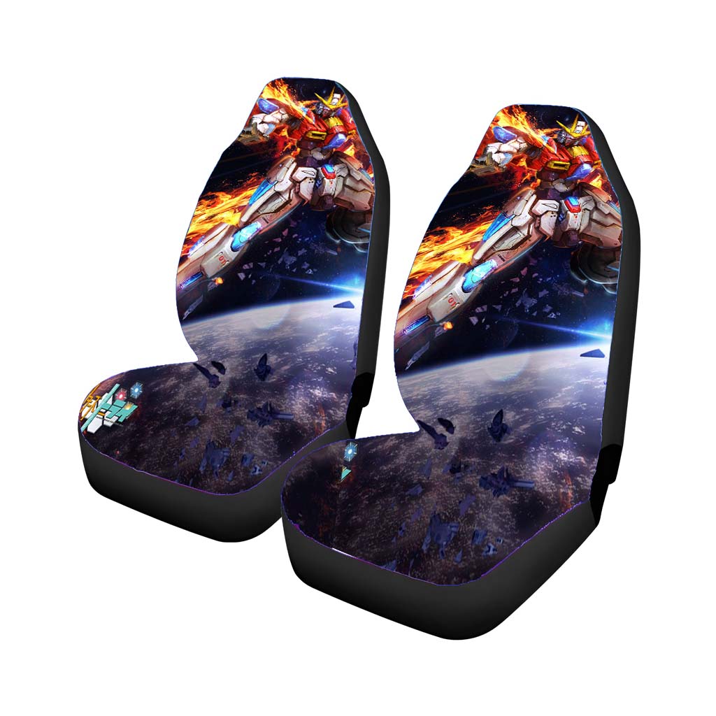 Gundam Fire Blood Car Seat Covers