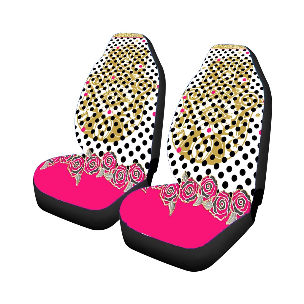 Hand Drawing Car Seat Covers