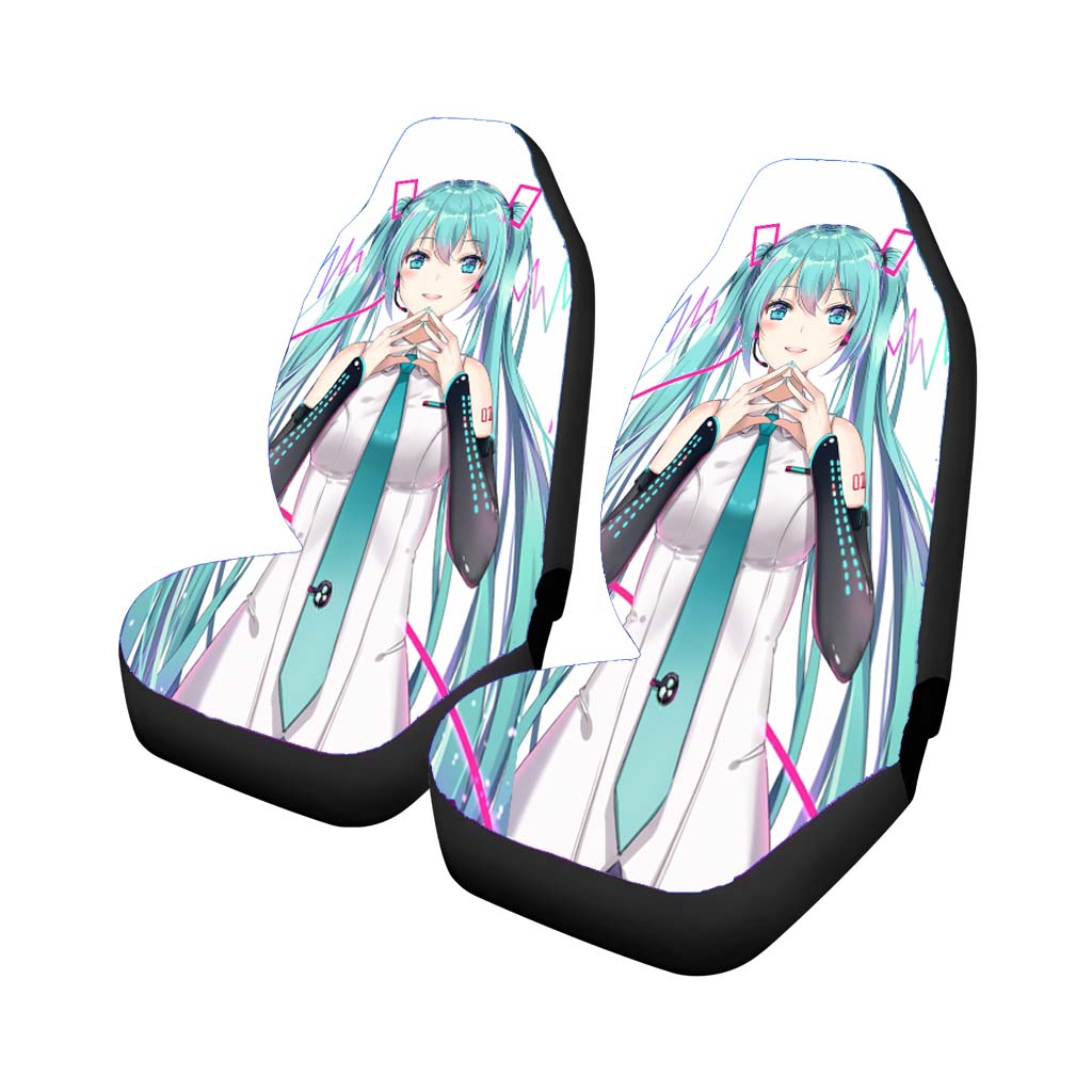 Hatsune Miku 2 Car Seat Covers