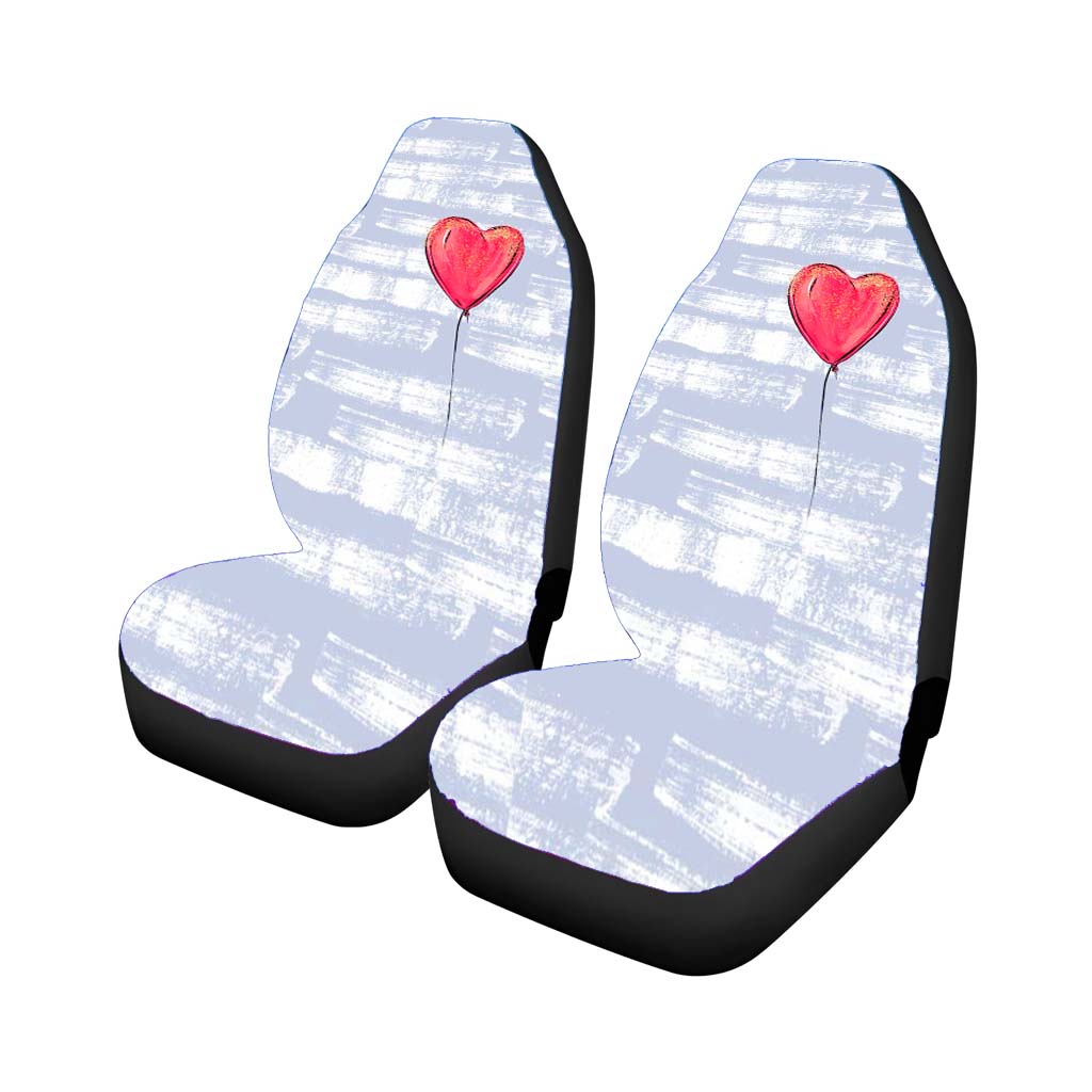Heart Balloon Car Seat Covers