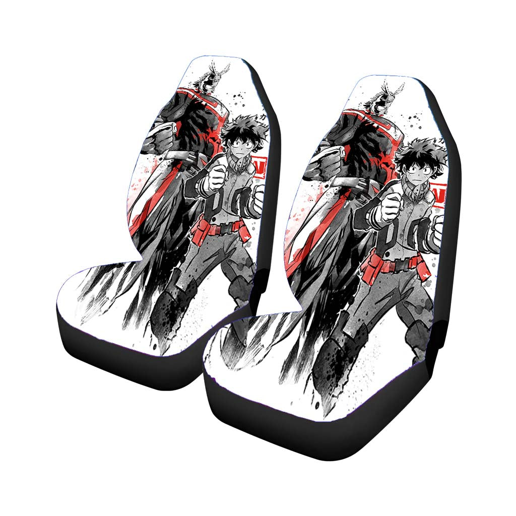 Hero Academia Sumi-E Car Seat Covers