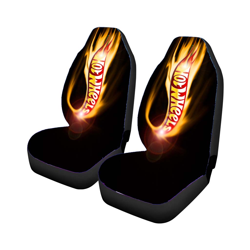 Hot Wheels Flaming Fire Glow Car Seat Covers