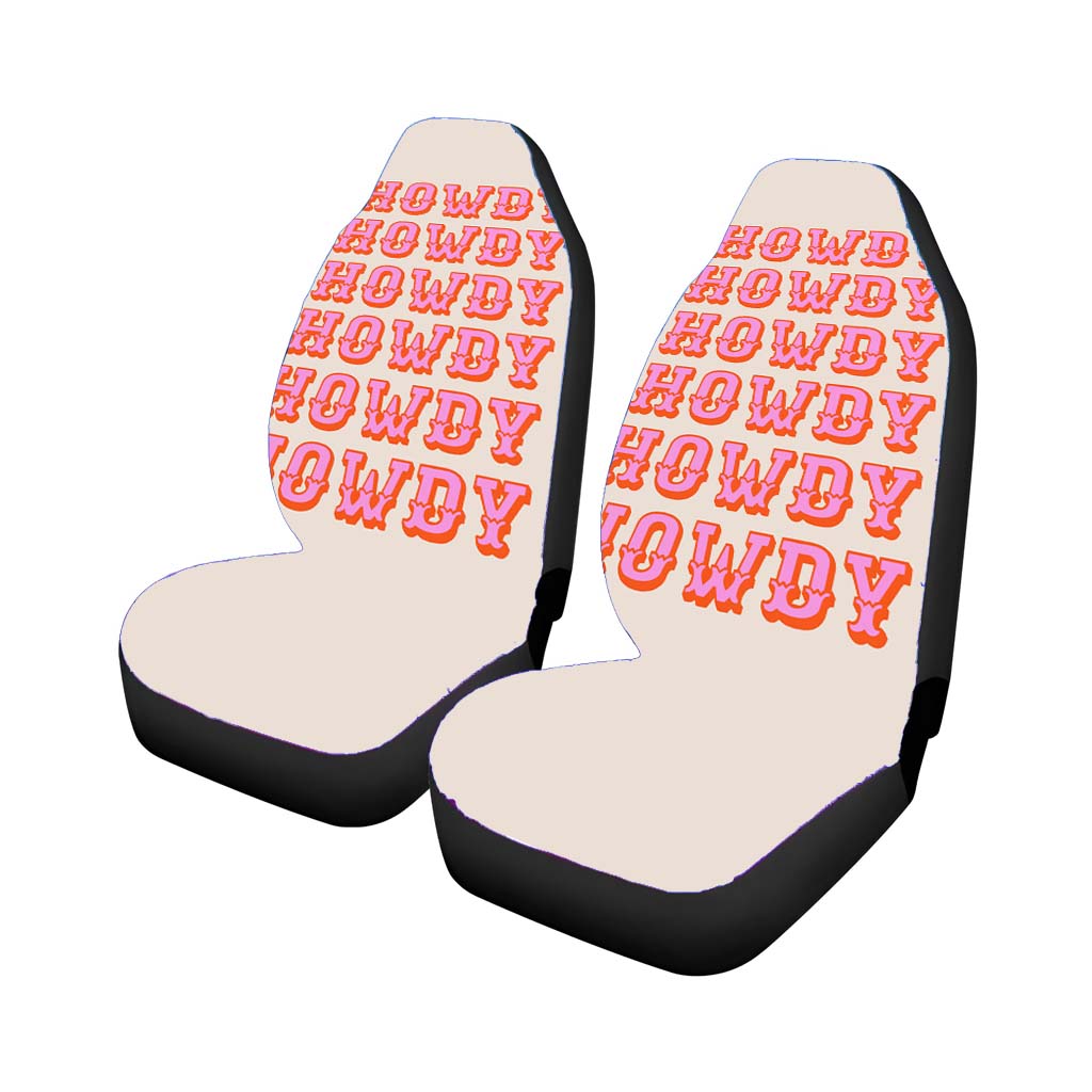 Howdy Car Seat Covers