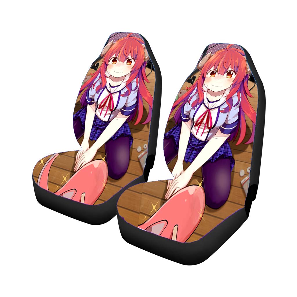 Hungry Shamiko Machikado Mazoku Car Seat Covers
