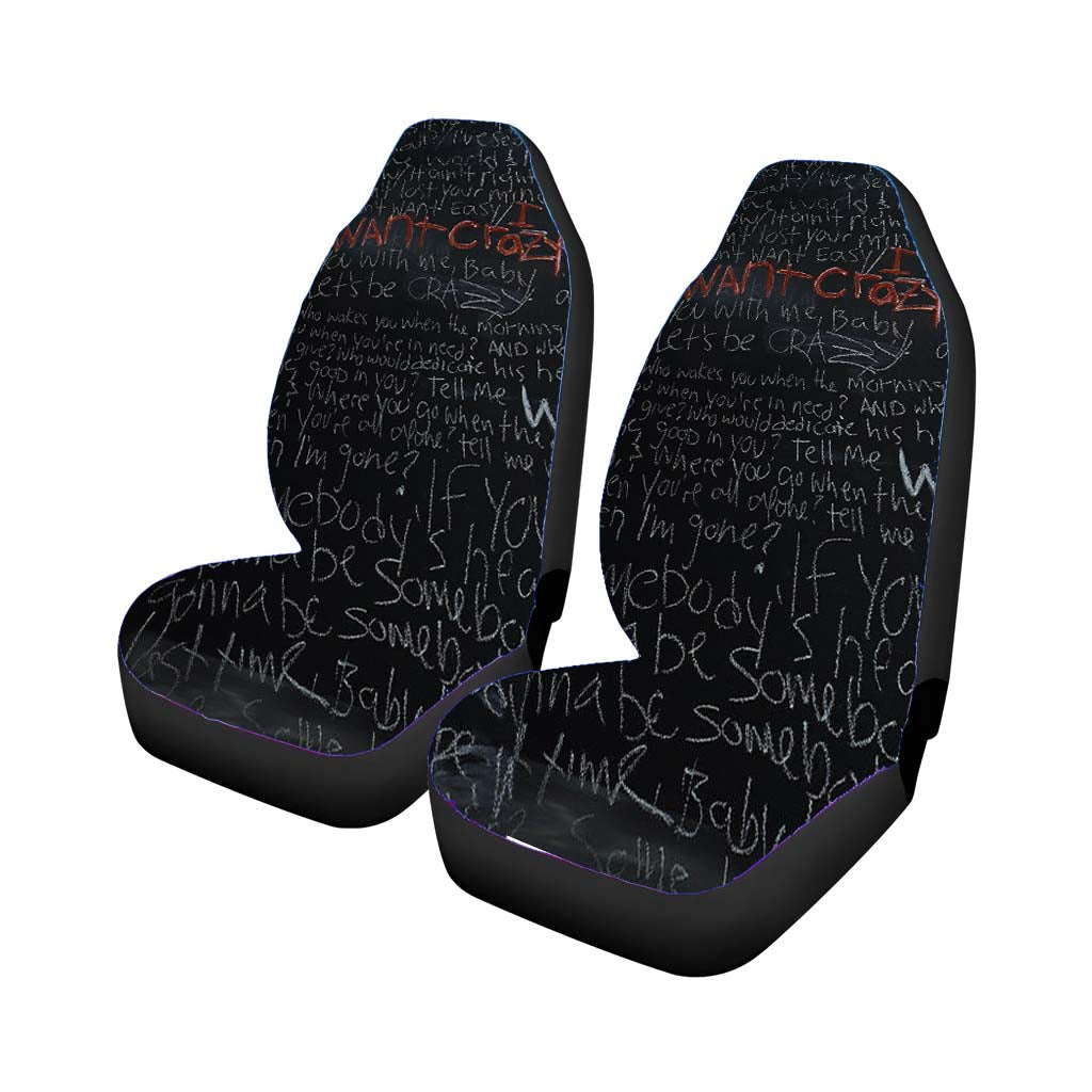Hunter Hayes I Want Crazy Car Seat Covers