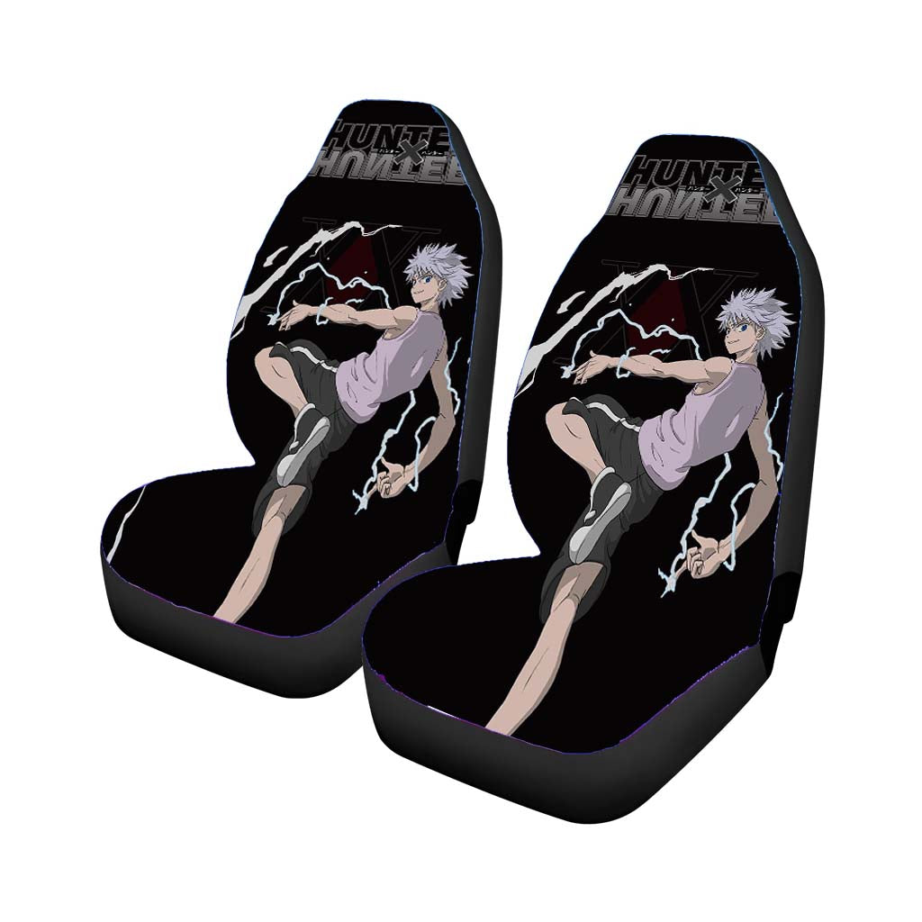 Hunter X Hunter Killua In Black Car Seat Covers