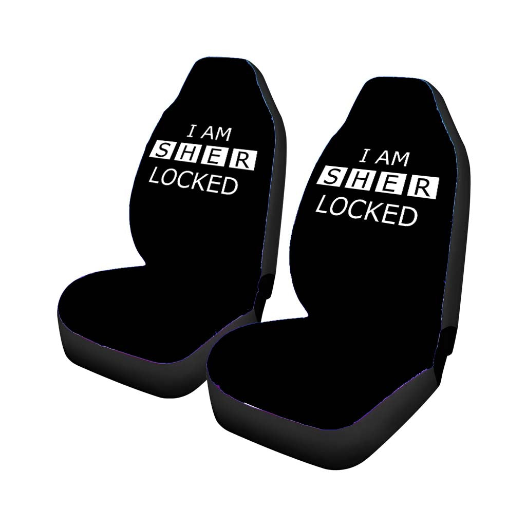 I Am Sher Locked B Car Seat Covers