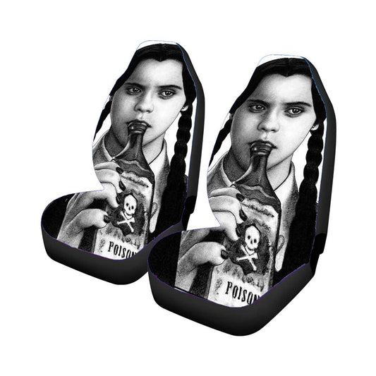 I Hate Everything Wednesday Addams Car Seat Covers