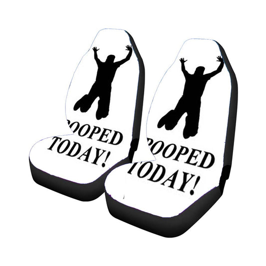 I Pooped Today Artwork Car Seat Covers