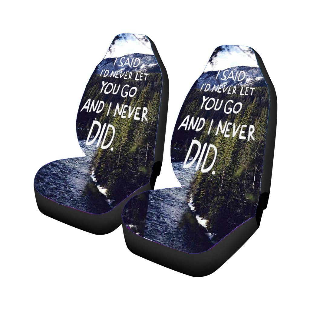 I Sad And I Never Did Car Seat Covers