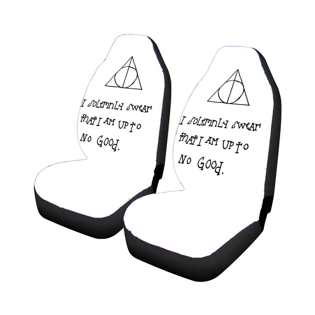 I Solemnly Swear That I Am To Good Car Seat Covers