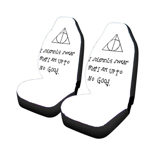 I Solemnly Swear That I Am To Good Car Seat Covers