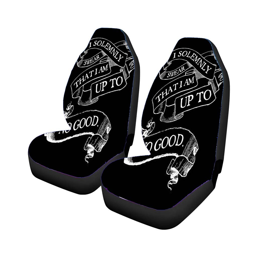 I Solemnly Swear That I Am Up To No Good Car Seat Covers