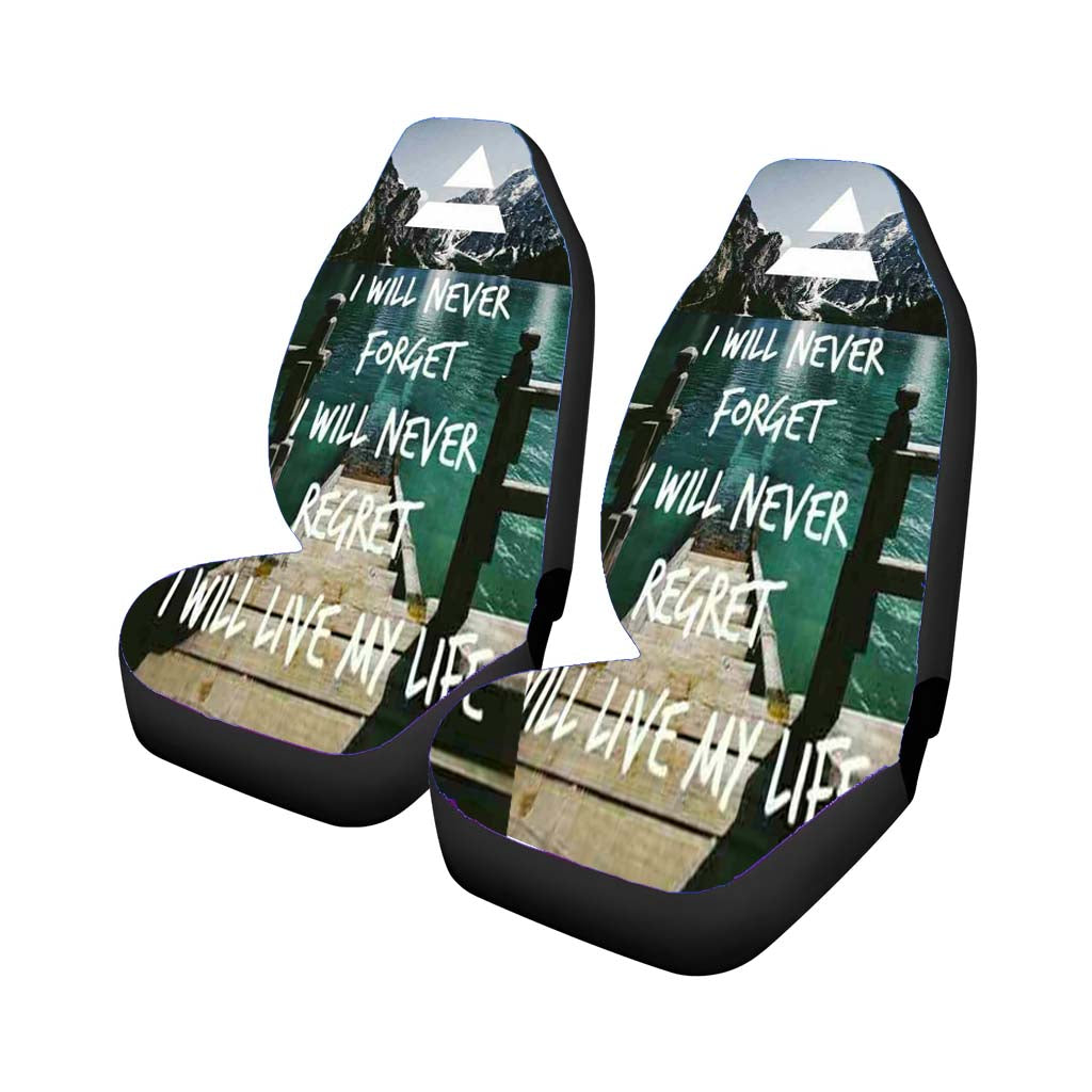 I Will Never Forget Car Seat Covers