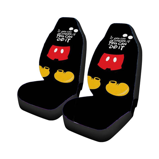 If You Can Dream It You Can Do It Mickey Mouse Car Seat Covers
