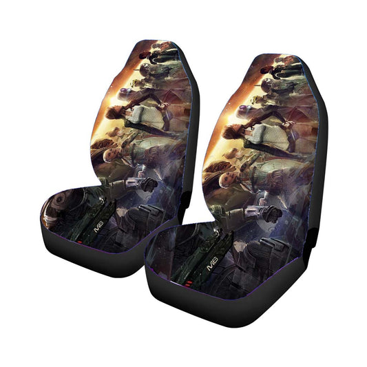 Illustration Of Mass Effect Video Games Car Seat Covers