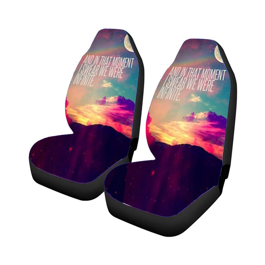 Infinite Quote Car Seat Covers