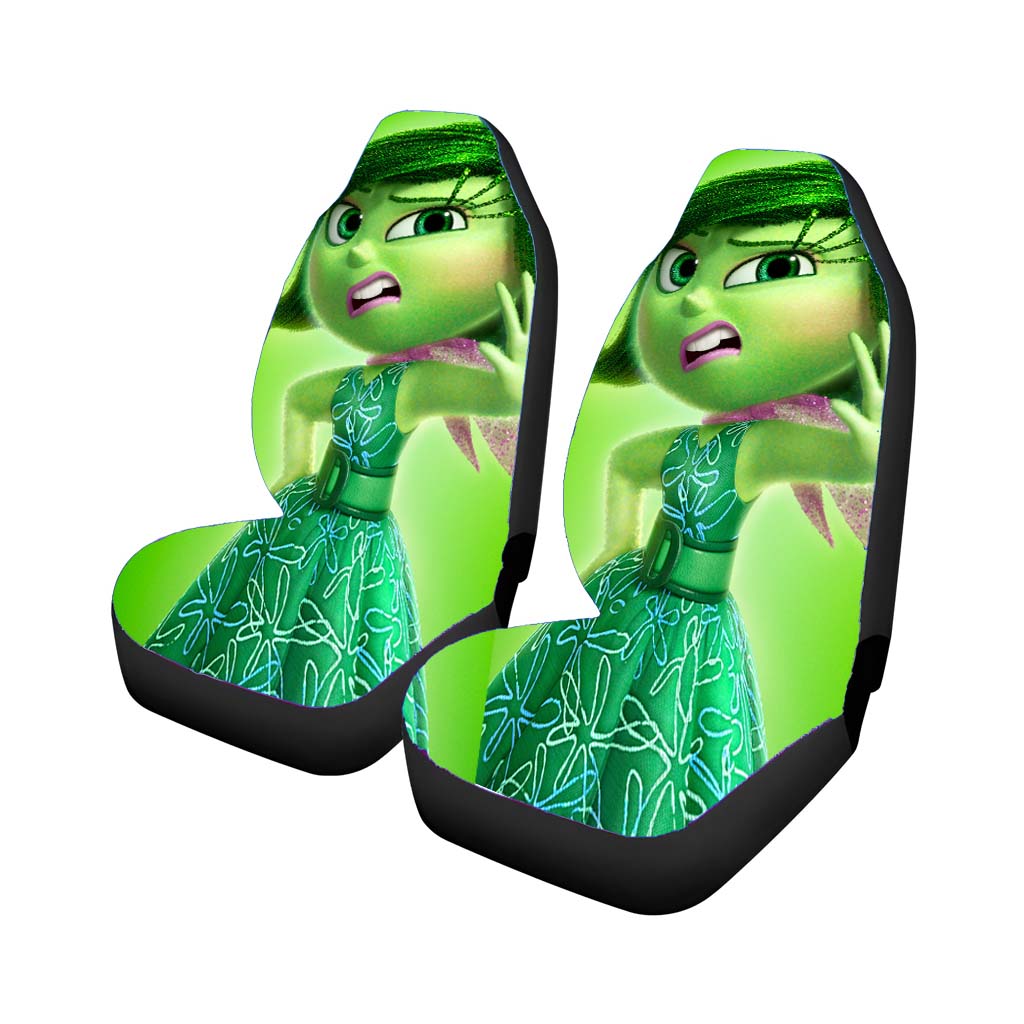 Inside Out Disgust Car Seat Covers